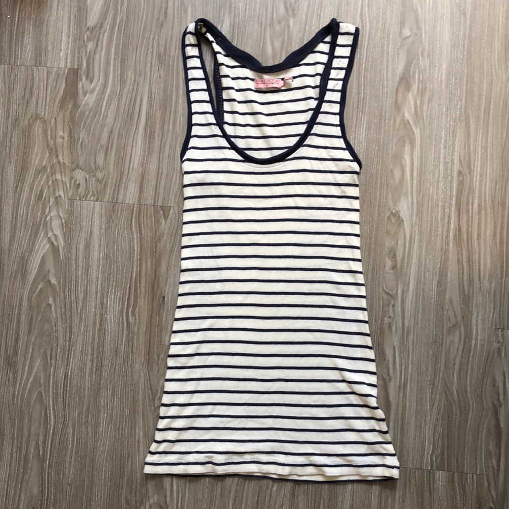 Juicy couture stripe tank